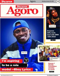Bboy Lyricx Featured in The Spectator Ghana National News paper as an aspiring role Model to African youth.