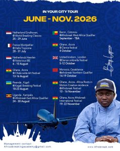 Bboy Lyricx Embarks on a 2026 Global Tour to Champion African Hip-Hop and Afrobreak Culture