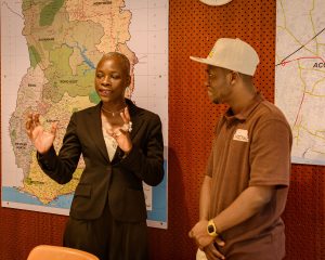 Bboy Lyricx Meets French Ambassador H.E. Diarra Dimé-Labille to Ghana to Advance Cultural Diplomacy and youth Development Through Dance.